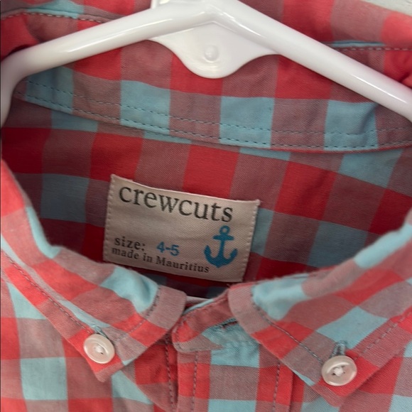 Crewcuts Boy's Checkered Button-Up Shirt, size 4 - Picture 2 of 3